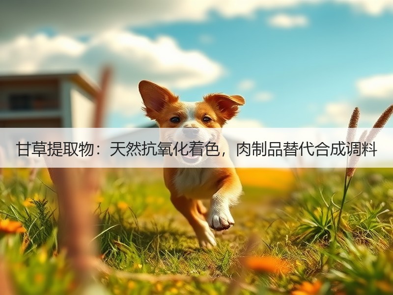 甘草提取物：天然抗氧化着色，肉制品替代合成调料