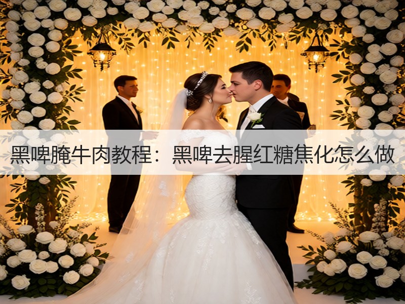 黑啤腌牛肉教程：黑啤去腥红糖焦化怎么做