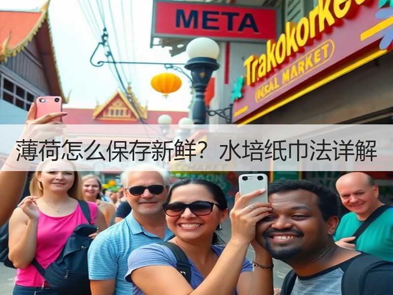 薄荷怎么保存新鲜？水培纸巾法详解