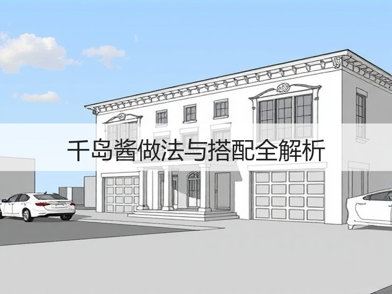千岛酱做法与搭配全解析