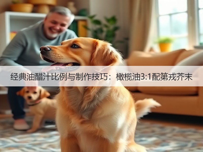 经典油醋汁比例与制作技巧：橄榄油3:1配第戎芥末