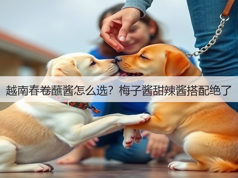 越南春卷蘸酱怎么选？梅子酱甜辣酱搭配绝了