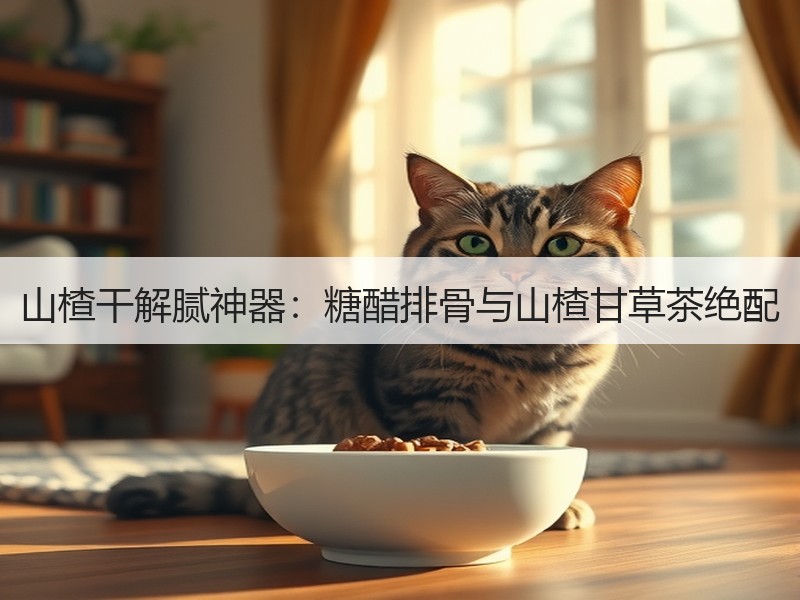 山楂干解腻神器：糖醋排骨与山楂甘草茶绝配
