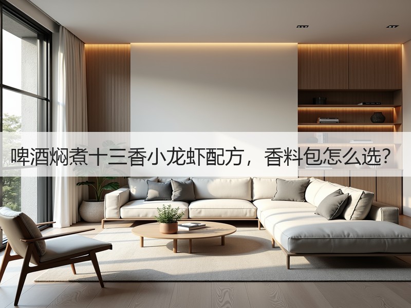 啤酒焖煮十三香小龙虾配方，香料包怎么选？