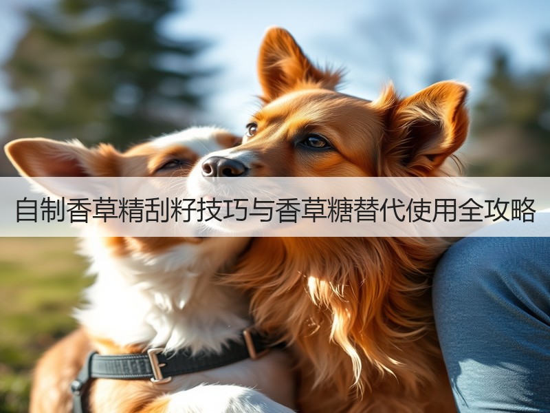自制香草精刮籽技巧与香草糖替代使用全攻略