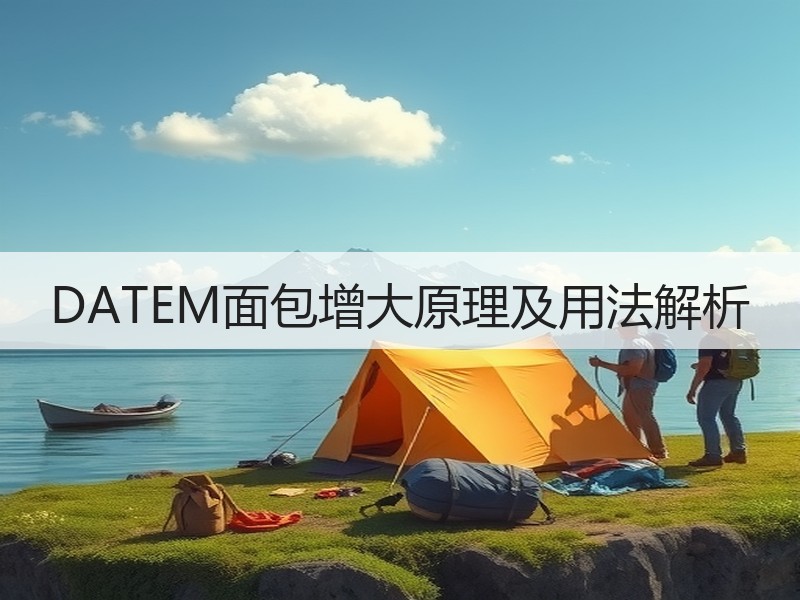 DATEM面包增大原理及用法解析