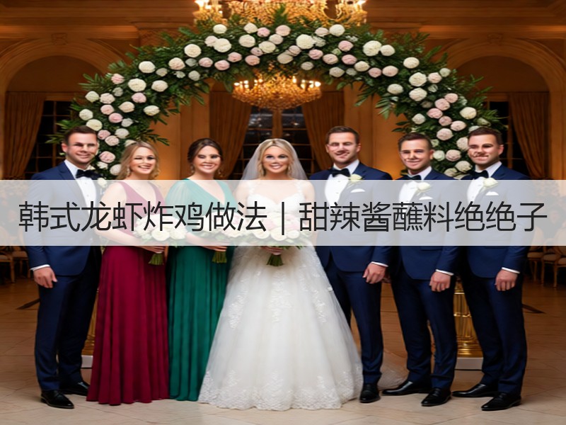 韩式龙虾炸鸡做法｜甜辣酱蘸料绝绝子