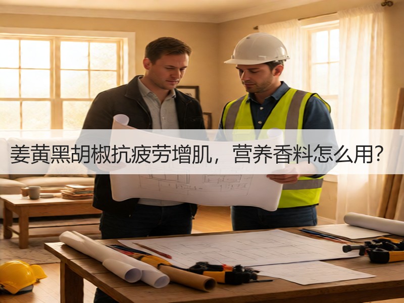 姜黄黑胡椒抗疲劳增肌，营养香料怎么用？