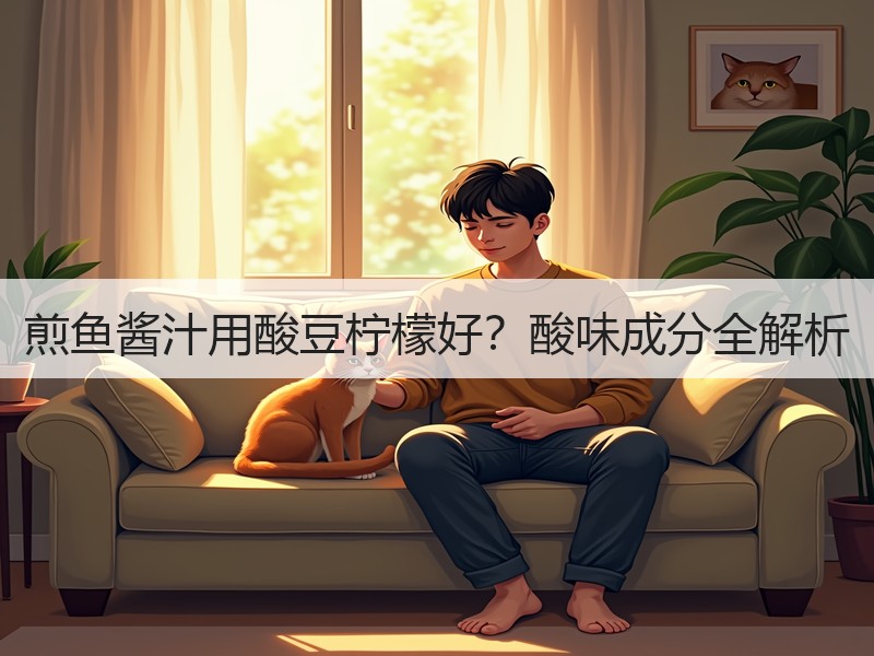 煎鱼酱汁用酸豆柠檬好？酸味成分全解析