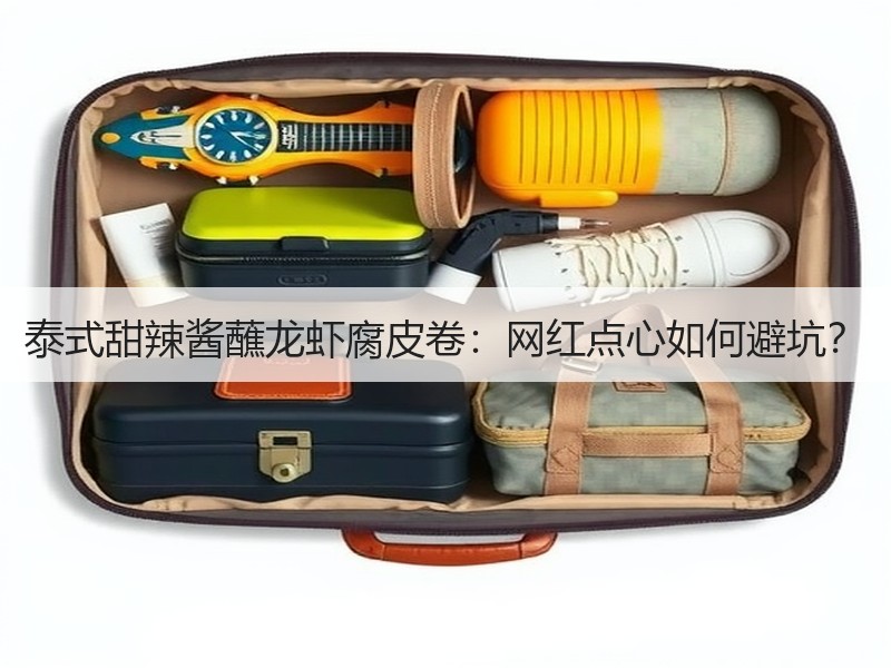 泰式甜辣酱蘸龙虾腐皮卷：网红点心如何避坑？