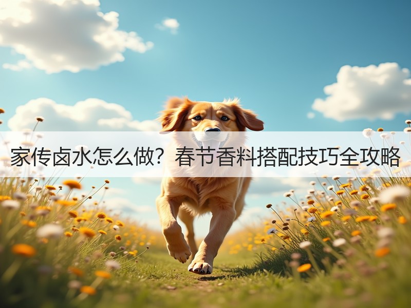 家传卤水怎么做？春节香料搭配技巧全攻略