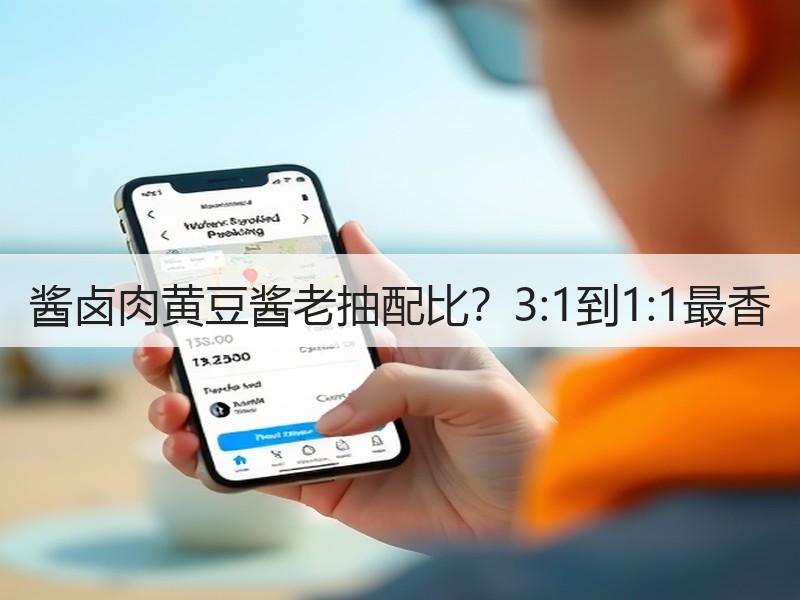酱卤肉黄豆酱老抽配比？3:1到1:1最香