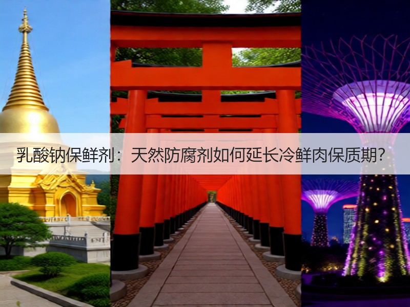 乳酸钠保鲜剂：天然防腐剂如何延长冷鲜肉保质期？