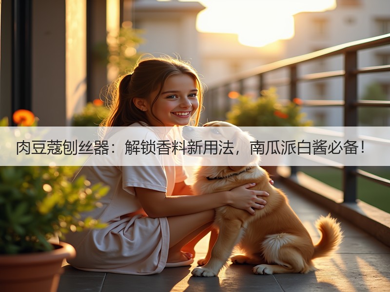 肉豆蔻刨丝器：解锁香料新用法，南瓜派白酱必备！