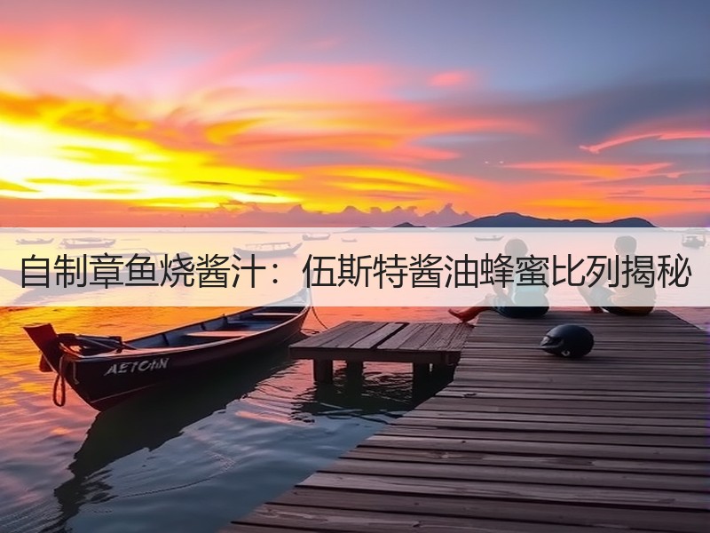 自制章鱼烧酱汁：伍斯特酱油蜂蜜比列揭秘