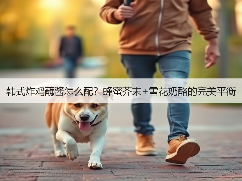 韩式炸鸡蘸酱怎么配？蜂蜜芥末+雪花奶酪的完美平衡