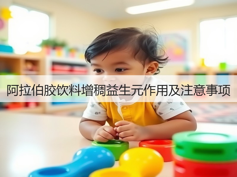 阿拉伯胶饮料增稠益生元作用及注意事项