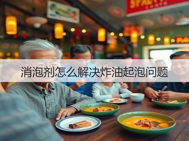 消泡剂怎么解决炸油起泡问题