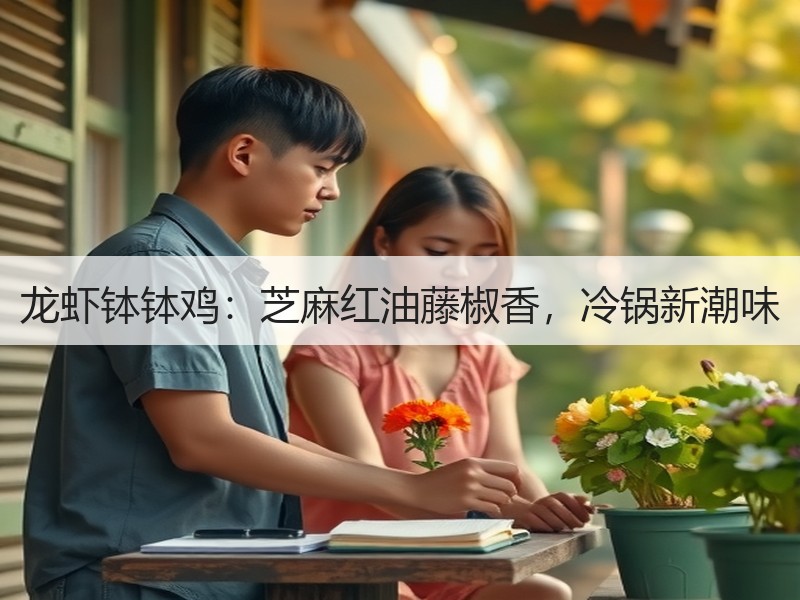 龙虾钵钵鸡：芝麻红油藤椒香，冷锅新潮味