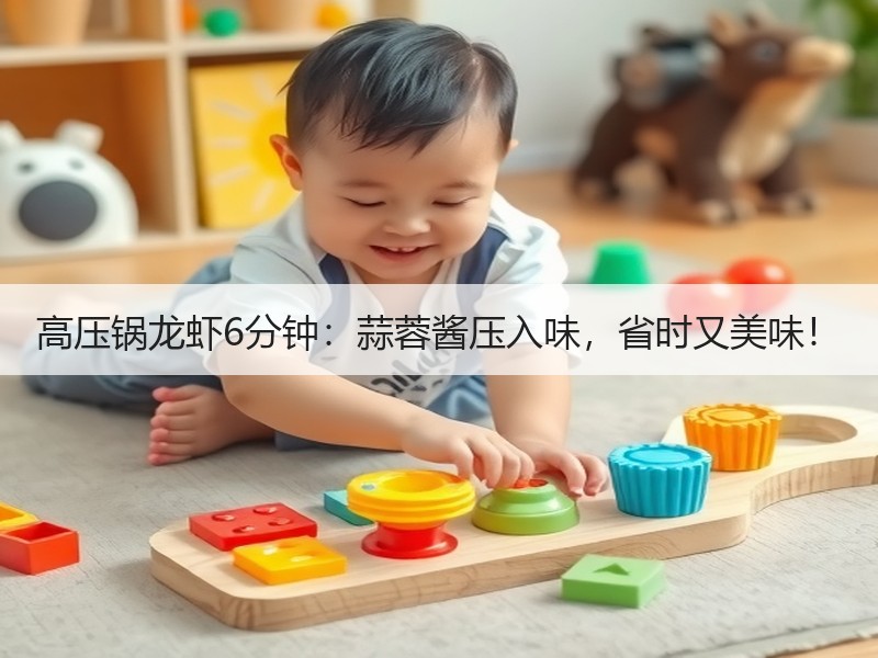 高压锅龙虾6分钟：蒜蓉酱压入味，省时又美味！